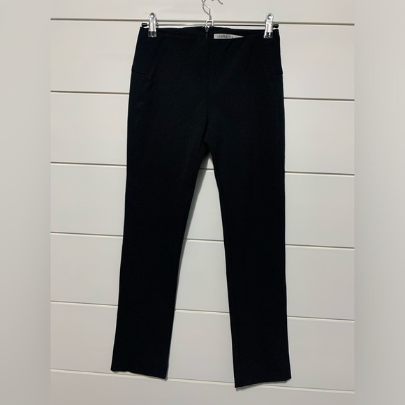 Veronica Beard crop crepe skinny pants black size 0 - Picture 6 of 12